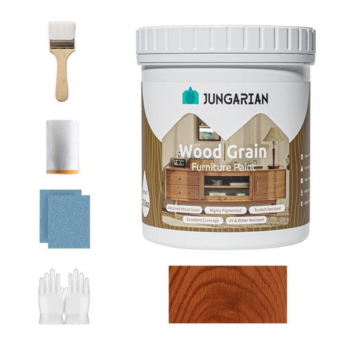 Wood grain furniture paint - grain,