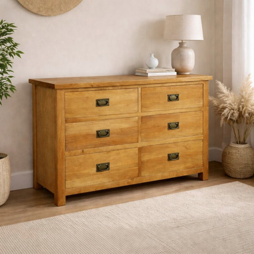 Oak drawer chest - oak,