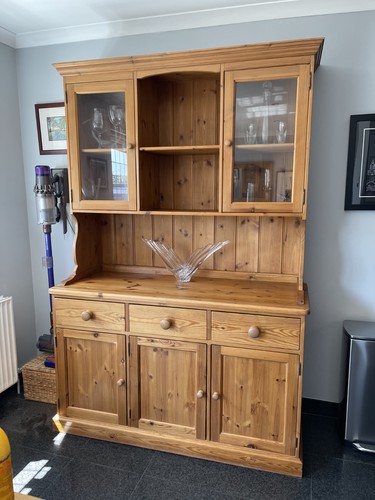 Solid waxed pine - waxed, oversized