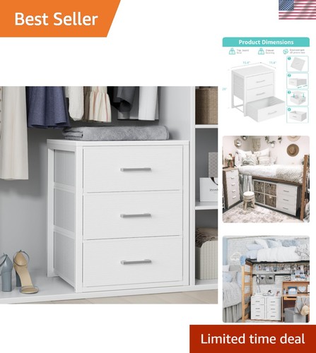 Closet drawer organizer - closet, white