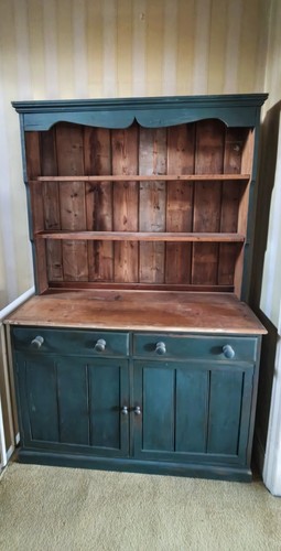 Vintage pine dresser antique - vintage,