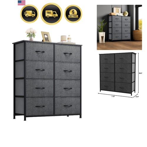 Storage dresser with drawers - with, 8
