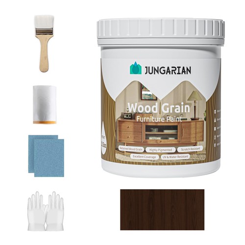 Wood grain furniture paint - grain,