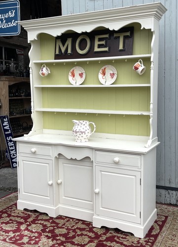 Vintage painted pine welsh - vintage,