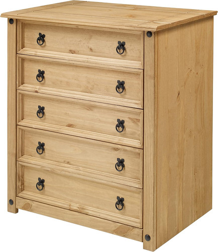 Stylish corona drawer - 5, pine