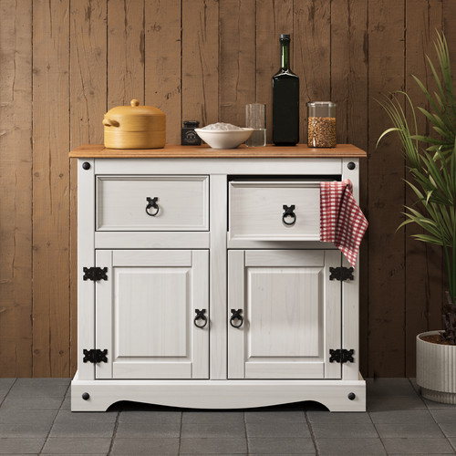 Corona sideboard door white - sideboard, 2