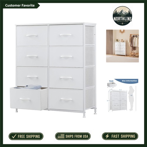 Luxurious drawer dresser - 8-drawer,